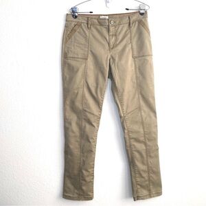 L.L. Bean Khaki Skinny Outdoor Pants Size 10